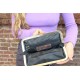 Malaga Small Brown Clasp Purse Bag